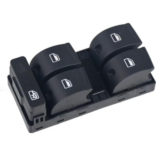 FEELWIND Window Switches Master Electric Power Passenger Windows Panel Fit For Audi A4 B6 B7 8ED 959 851 / 8E0 959 851 A