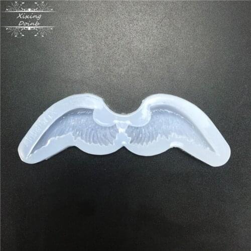 Silicone mold DIY angel wing shape cake decoration tool handmade resin mold pendant jewelry tool