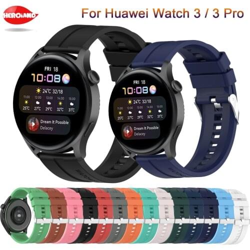 Silicone Straps for Huawei Watch 3 / gt2 46mm/ 2e Gt 2 Pro Sport Smart Watchband For Huawei GT 2 Pro Wristband Replace Bracelet