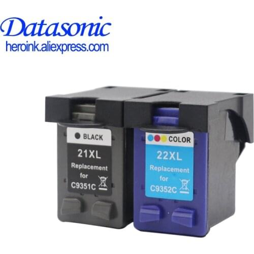 DAT Compatible Ink Cartridges for H P 21 for HP22 21XL 22XL for Deskjet 3915 D1320 D1530 F2100 F2280 F4100 F4180 F300 F380 D2300