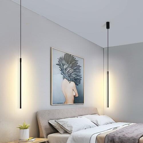Modern LED Pendant Lights Suspended Nordic Loft Dimming Pendant Lamp Living Room bedside lamp Hanglamp Kitchen light Fixtures
