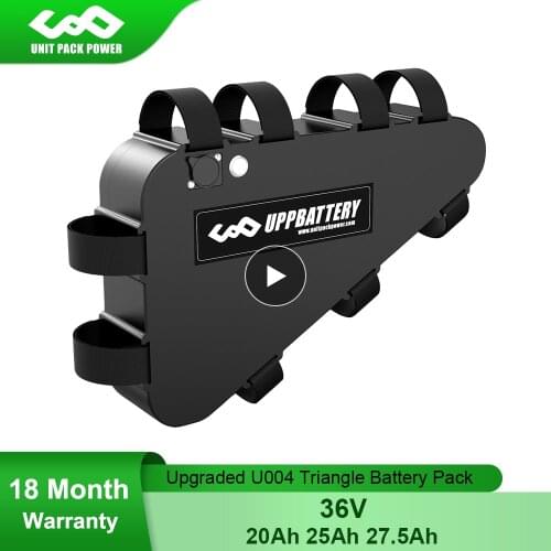 36V 20Ah 25Ah 28Ah Triangle Electric eBike Battery With Switch&USB for 36Volt 500W 350W 250W Bafang Front/Mid/Hub Bicycle Motor