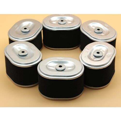 6Pcs/lot Air Filter Element For HONDA GX160 GX200 GX 160 200 5.5-6.5HP Small Engine Motor Petrol Gasoline Generator Replacement