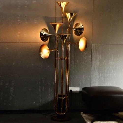 American Modern Hot Sale Floor Lighting Fixtures Hotel Room Individuality Home Decoration Living Dining Room Novelty Floor Lamp