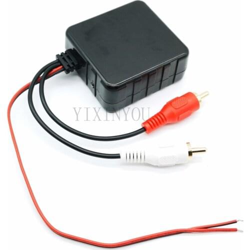 Car Music Module Stream Auxiliary AUDIO Adapter Cable 2RCA Interface Parts Female Male Waterproof Electrical Wire Cable