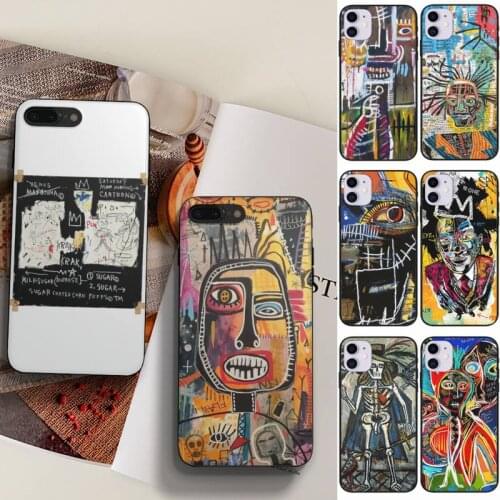 Jean Michel Basquiat Art Graffiti Phone Case Fundas Shell Cover For HUAWEI P10 P20 P30 P40 Mate 30 40 Lite Pro