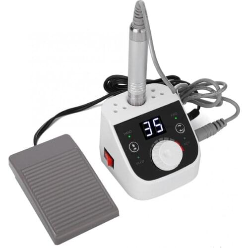 Electric Nail Drill 35000RPM Nail Art Polish Grinding Machine Manicure Grinding Device 100-240V Pedicure Nail Art Accessories