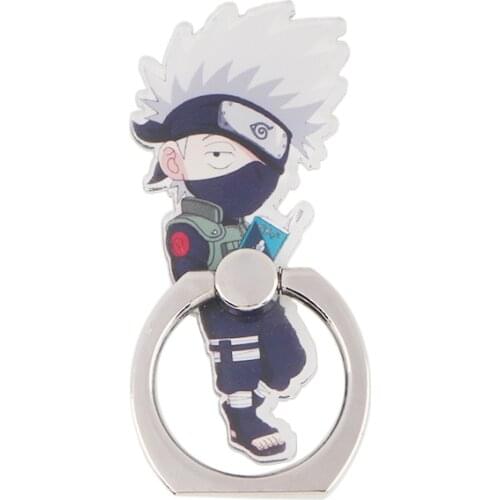 ER947 Anime Kakashi Universal Creative Mobile Phone Ring Stand Anti-drop Ring Buckle Lazy Bracket Phone Accessories Fan Gifts