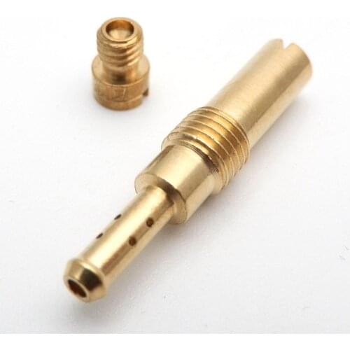 Carb Idle Main Jet For GY6 50CC Scooter ATV LANCE ZNEN JONWAY NST LIFAN SUNL BAJA Injector Nozzle