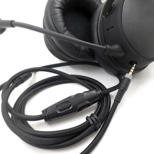 CPDD For -HyperX Cloud Alpha/Flight Headphone Cable Sound Control Headphone Cable