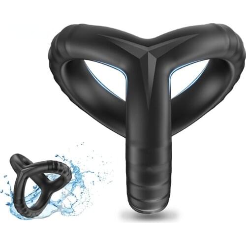 Penis Cock Ring on for Men Delay Ejaculation Erection Sex Shop Toys for Couple Sextoy Penisring Man Enlarger Rings