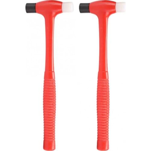 2Pcs Multi-Functional Double-Ended Hammer Portable Mandrel Handle Hammers Jewelry Making Repairing Tool for Jeweler Making Tool