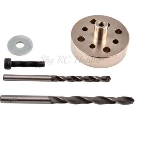 NEW Propeller Drill Jig Drill Guide with Screw for DLE30 DLE55 Gasoline Engine RC Airplane Model