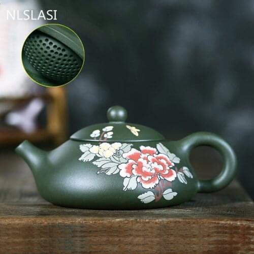 Large capacity new teapot purple sand Xi Shi teapot handmade kettle purple mud drink set Pu'er tea Tieguanyin teapot