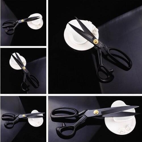 12Inch Fabric Leather Tailor Shears Sharp Stainless Steel Scissors Vintage Craft Professional Tailor Scissors For Embroidery