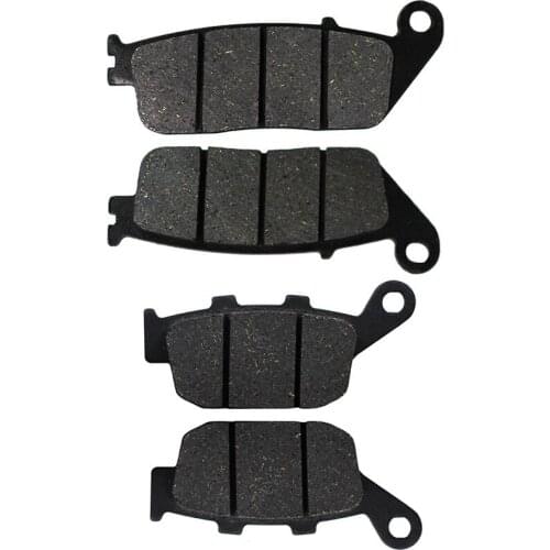 Motorcycle Front and Rear Brake Pads for Honda VT250 Spada 1988-90 CB-1 CB400F 1989 1990 CBR400RR CBR400 RR NC23 NC29 1990-1994