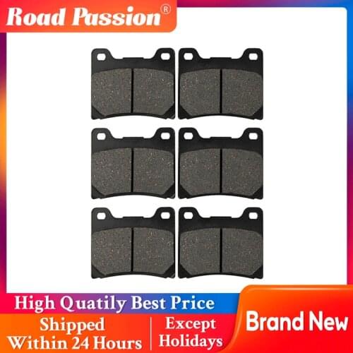 Road Passion Motorcycle Front and Rear Brake Pads For YAMAHA V-Max VMX12 XVZ12 Venture XJ900 FJ600 1100 1200 FZR600 FZ700 FA88