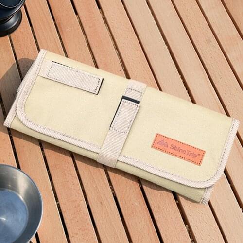 Portable Drawer Liner Tableware Storage Bag 600D Oxford Cloth Picnic Tool Bag Tripod Rack Bag Square Bag For Outdoor Camping