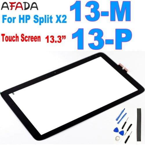 13.3’’ Touch Digitizer For HP Split X2 13-M 13M /Pavilion X2 13-P 13P Touch Screen Digitizer Screen Panel Replacement