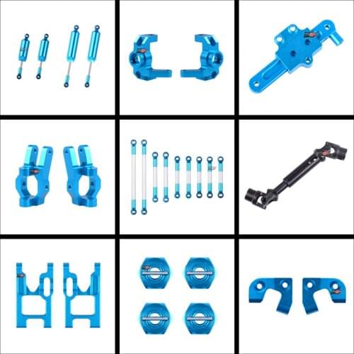Wltoys 12428 12423 RC Car Upgrade metal parts Full set of metal parts (As shown in the picture)