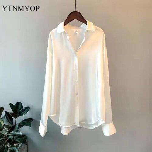 YTNMYOP Satin Blouses