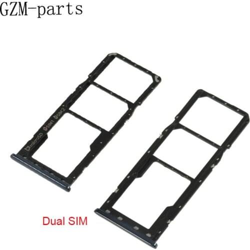 GZM-parts 100pcs/lot For Samsung A7 2018 A750 A750F Micro Nano Dual Single SIM Card Holder Tray Slot Holder Adapter Socket
