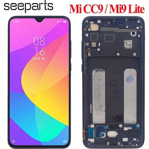 TFT Quality LCD For Xiaomi Mi CC9 LCD Display Screen Touch Panel Digitizer Replacement Parts For Xiaomi Mi 9 Lite LCD Display