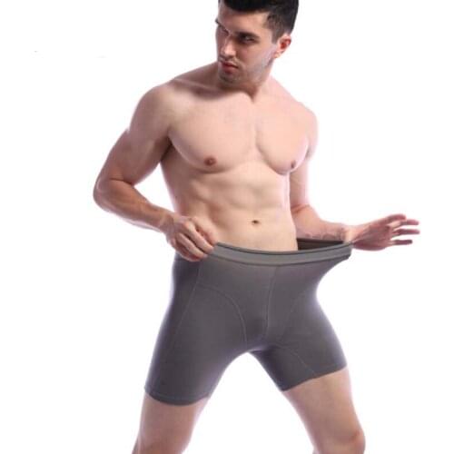 7xl Underwear Men Boxer Panties Men Underwear Boxers Boxer Shorts Boxershorts Long Underpants Natural High Quality Brand 2020