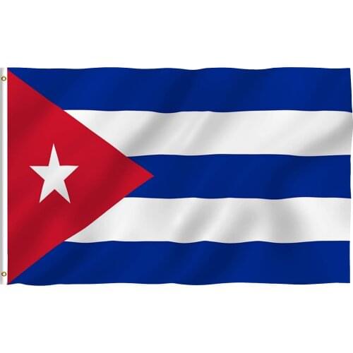 Aerlxembrae 90x150cm Polyester Cuba Flag Country Indoor Outdoor Banner Home Decoration Wonderful