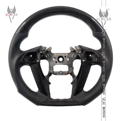 Private custom carbon fiber steering wheel/trims for accor d 8th generation