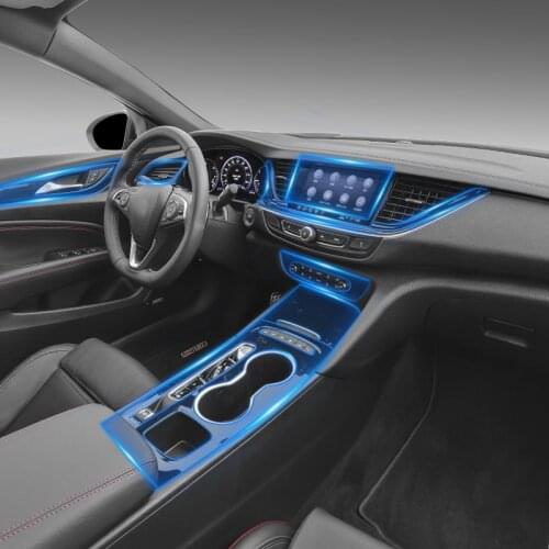 For Buick Regal 2019-2021 Car Interior Center console Transparent TPU Protective film Anti-scratch Repair film Accessories Refit