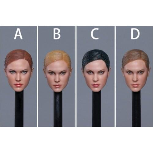 GACTOYS GC022 1/6 Cold Female Killer Beauty Head Sculpt for 12inch Phicen Jiaoudoll Verycool Action Figure DIY