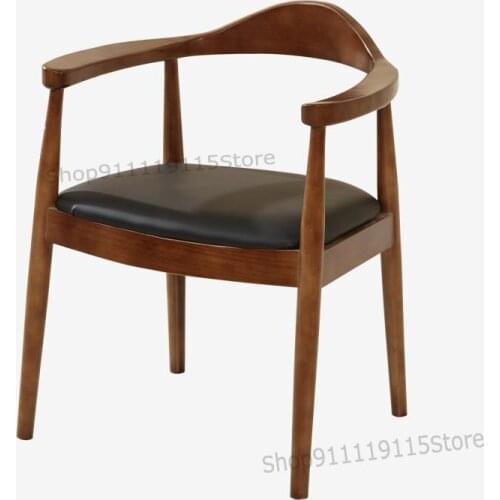 Kennedy Chair Solid Wood Armchair Armchair Nordic Dining Chair Leisure Desk Office Chair Modern Simplicity
