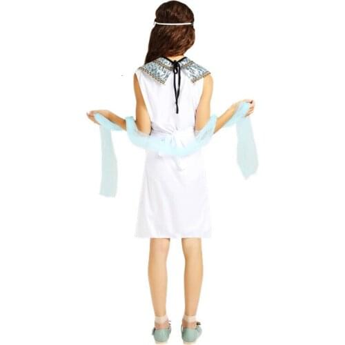 Halloween boy costume Egyptian pharaoh Cleopatra prince princess costume for children cosplay clothes