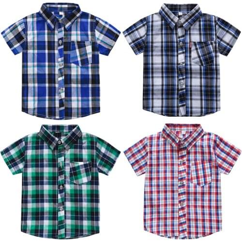 Рубашки с коротким рукавом для мальчиков LOVMMBABY China At AliExpress