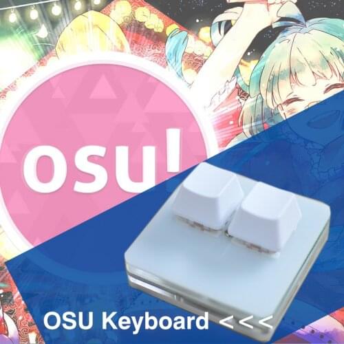 OSU Mini Keyboard Gaming Keypad Red Switch Gaming Keyboard Programmable Mechanical Keyboard Shortcut Copy