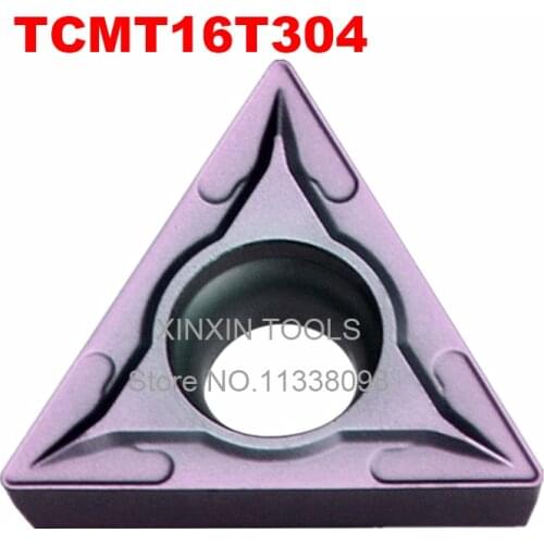 10pcs TCMT16T304 TCMT16T308 Carbide stainless steel Turning Insert TCMT Internal Turning Tool CNC Blade Cutter Lathe For -STUCR