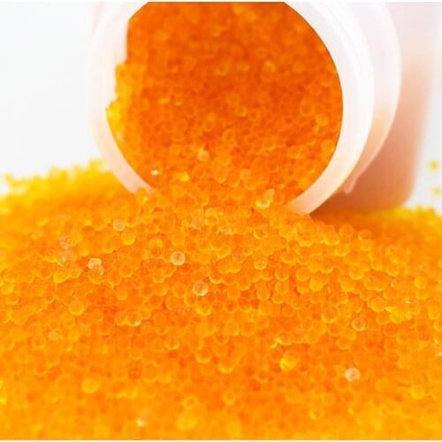 Color-Variable Orange Silica Gel for Indicating Desiccant