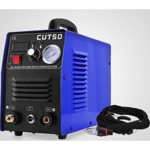 Mophorn 110v Plasma Cutters Portable 50A Tig Welder CUT50 Inverter Digital Welding Machine