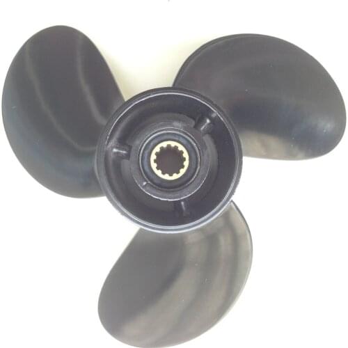 Free shipping 9.25x8 For 9.9hp-18HP for mercury propeller Aluminium mercury Propeller Motors OEM art No.48-828154A12 3 blade
