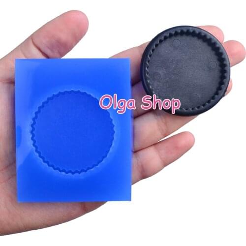 PYL530 42.1mm Plate Dish Silicone Mold Sugarcraft Cake Decoration Cookie Biscuit Candy Chocolate Resin Polymer Clay Jewelry