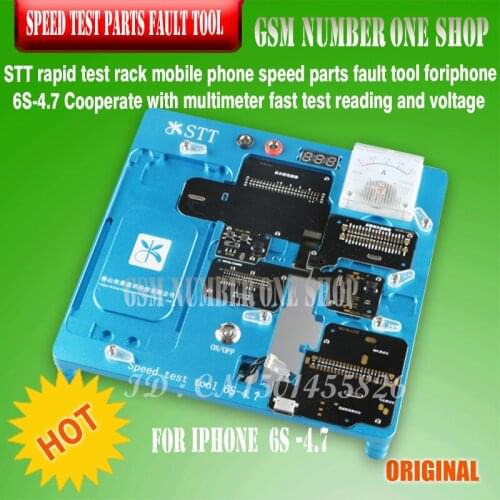 STT rapid test rack mobile phone speed parts fault tool foriphone 6S-4.7 Cooperate with multimeter fast test reading and voltage