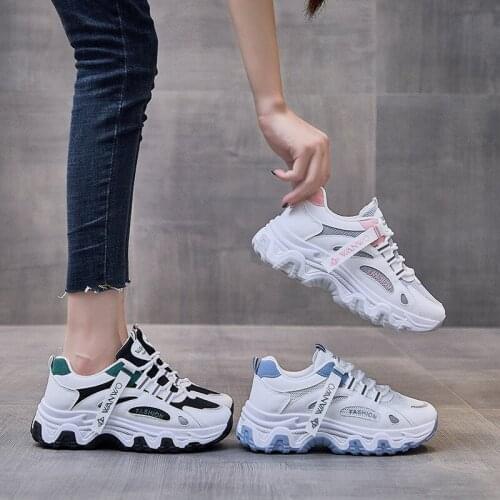 Women Sneakers Comfortable Girl Height Increasing Sport Internet Celebrity Casual Shoes Platform Shoes Trainers Running Shoes