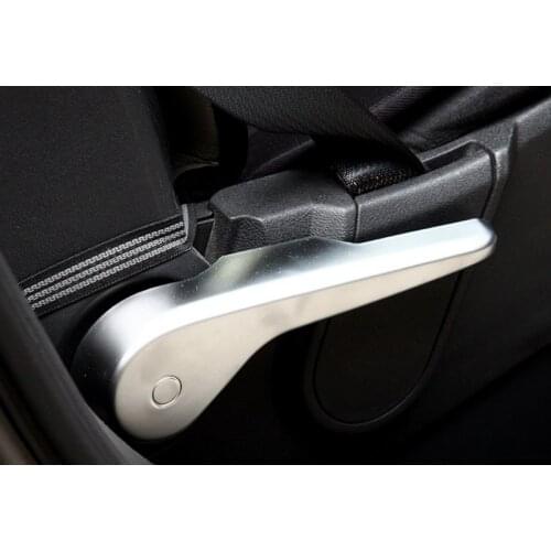 ABS Plastic Interior MT/AT Seat Adjust Side Button Handle Knob Cover For Jeep Compass 2011 2012 2013 2014 2015