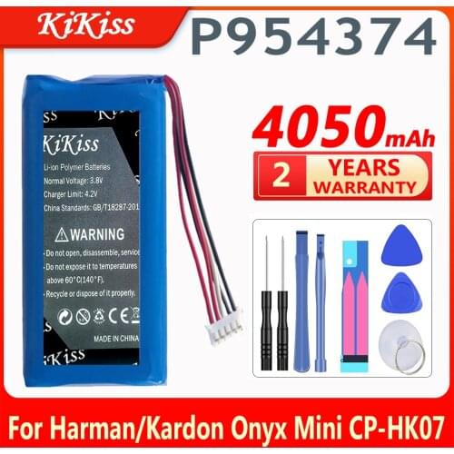 KiKiss 4050mAh Bluetooth Speaker Battery CS-HKM200SL For Harman/Kardon Onyx Mini Factory price Batteries CP-HK07, P954374 AKKU