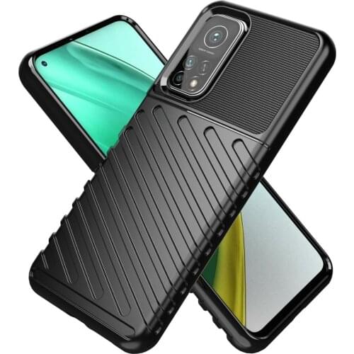 Case For Mi 10T Armor Rugged Shield Shockproof Matte Soft TPU Case for Xiaomi Mi10T Pro 5G