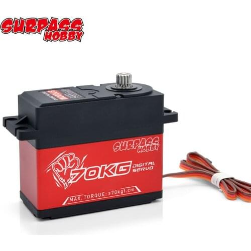 Surpass Hobby S7000M DC Motor 70KG Full Metal Gear Digital Servo for 1/5 1/6 1/4 RC Car Buggy Boat Robot