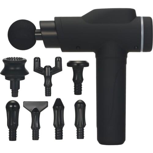 Fascial Gun Electric Body Massager 6-Level Variable Frequency Vibration Muscle Massage Gun Muscle Massager for Pain Relief