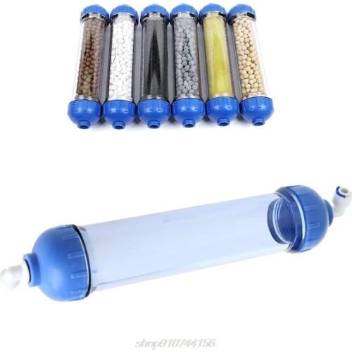 Water Filter Housing DIY Fill T33 Shell Filter Tube Transparent Reverse Osmosis J03 21 Dropship