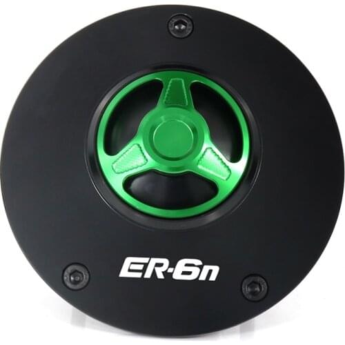 Motorcycle CNC Fuel Oil Gas Tank Cap Petrol Covers For Kawasaki NINJIA 650R ER-6N ER6n 2006 2007 2008 2009 2010 2011 2012 2013